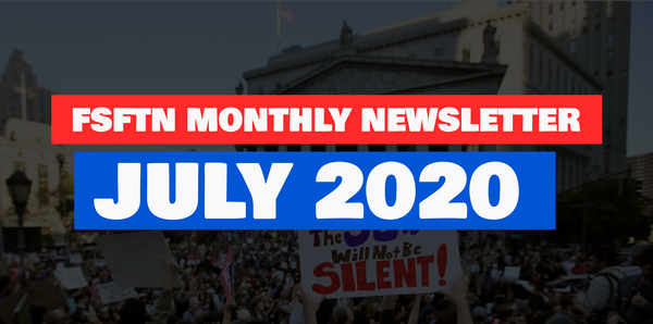 FSFTN Monthly Newsletter | July 2020